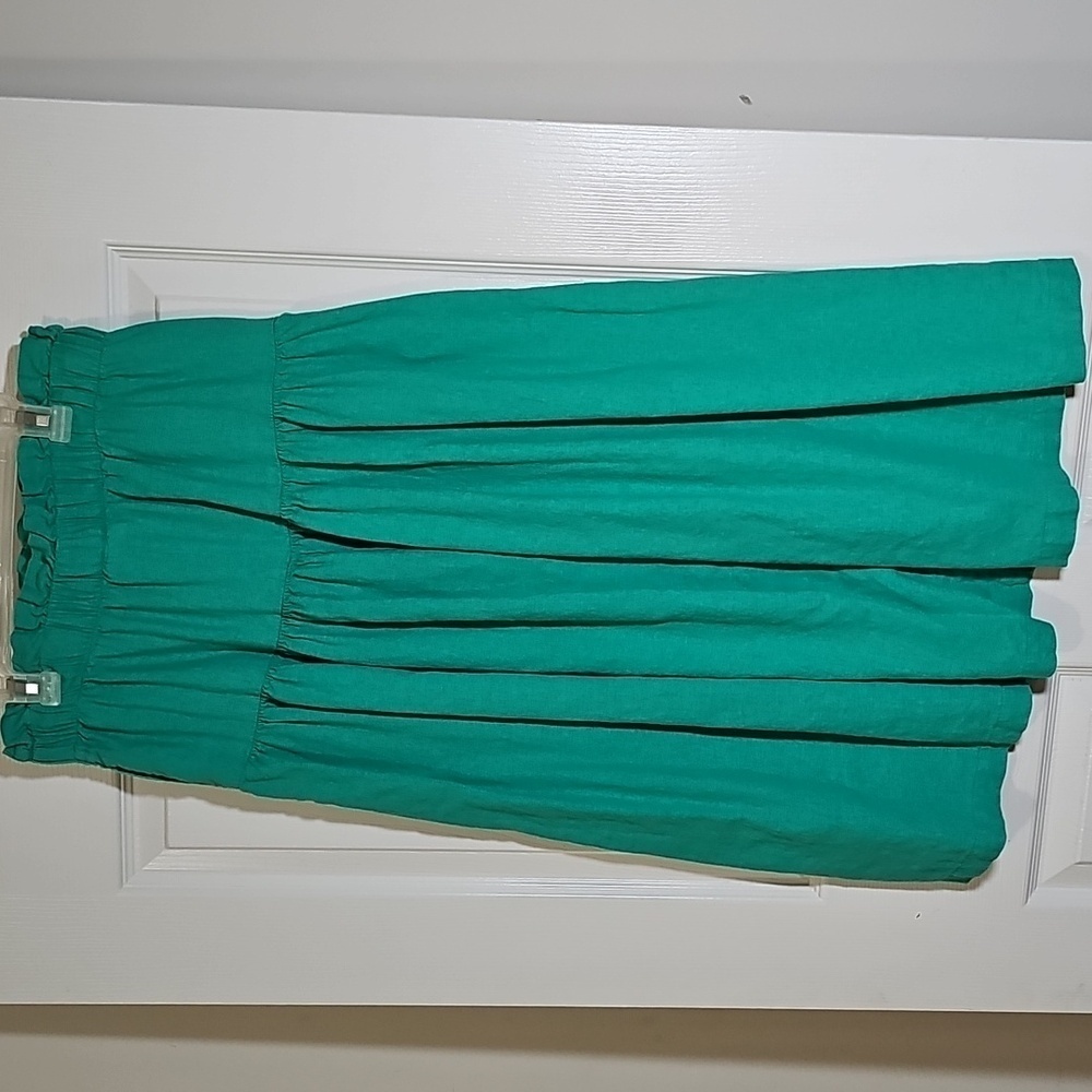 Universal Thread Elastic Tie Waist Button-Front M… - image 2